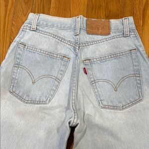 Vintage Levi's Light Wash Denim Jeans